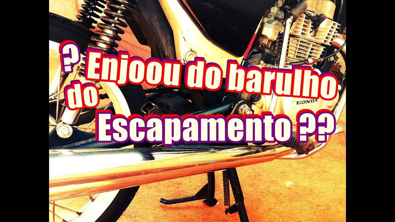 Como mudar o barulho do escape - YouTube