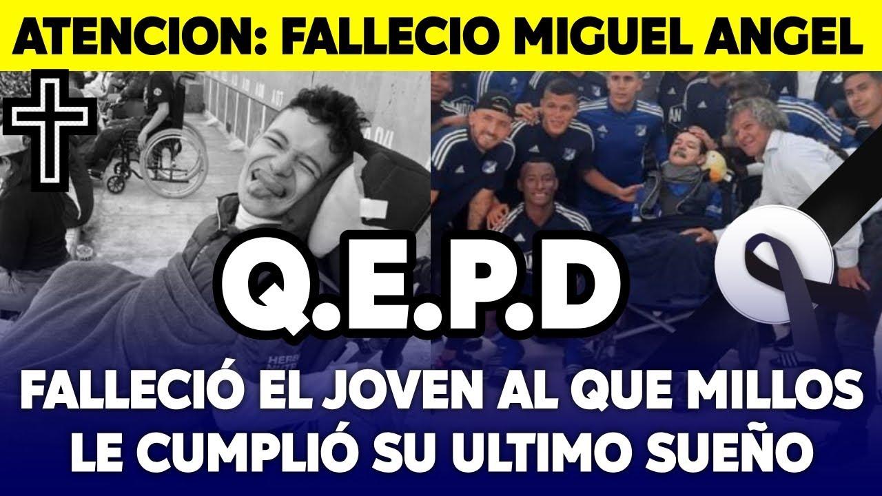 Atención: Murió Miguel Ángel hincha de Millonarios que conoció al ...