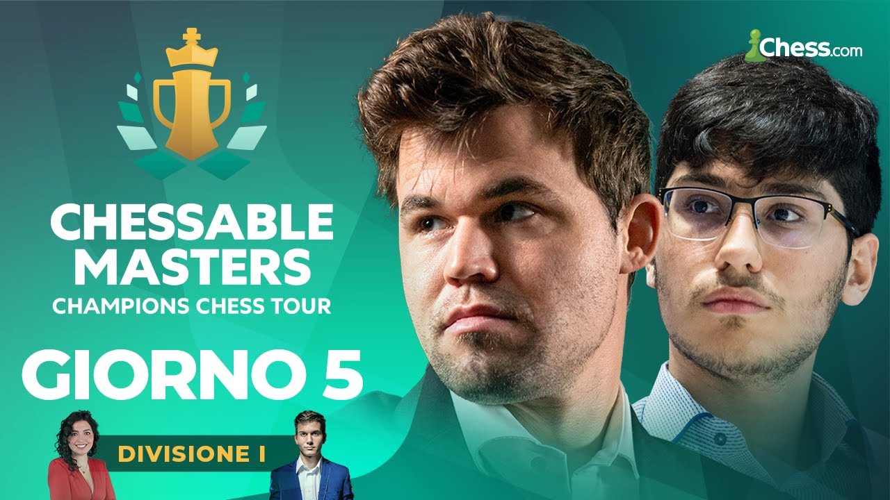 Champions Chess Tour 2024 Chessable Masters con Carlsen, MVL e