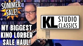 My BIGGEST Kino Lorber BLURAY And 4K Sale HAUL!