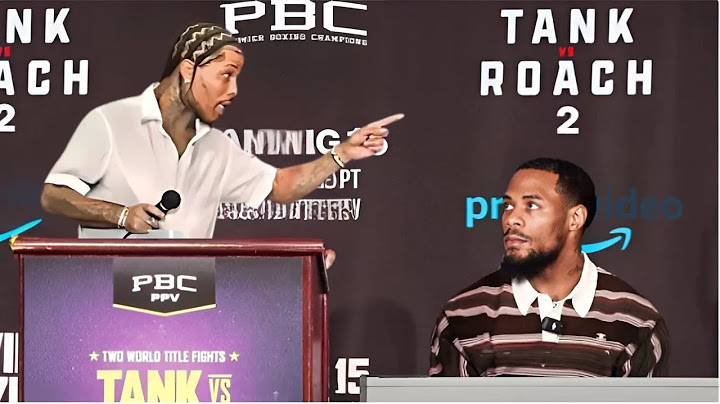 "I WILL RETIRE YOU!" Gervonta Davis BRUTAL Warning To Lamont Roach At LIVE Press Conference