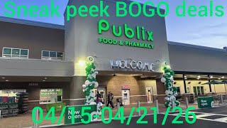 Publix Sneak Peek BOGO Deals 04/15-04/21/26 Publix still want us to eat salads