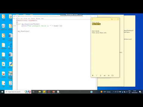 Python Functions Part 4: arbitrary arguments