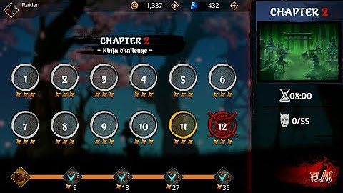 Ninja Raiden Revenge | Chapter 2 | Level 11 | 3 stars