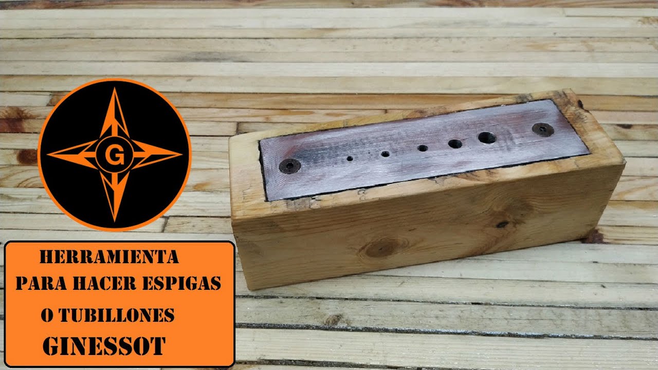 Crudo Asesino Murciélago ⭕ GUÍA para TARUGOS de MADERA HACER UNIONES con TARUGOS || DOWEL JIG DIY -  YouTube