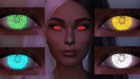 Glowing spinning eyes - Second Life - pisitextures