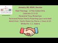 Sunday worship service  january 28 2024  st thomas united church