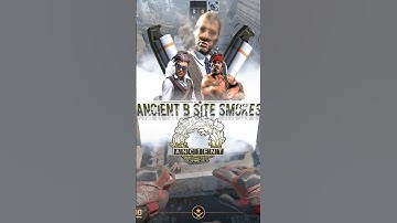 😶‍🌫️EZ Ancient "B" SMOKE GUIDE😶‍🌫️ #cs2 #csgo #counterstrike #gamingshorts #csgoclips #cs2clips
