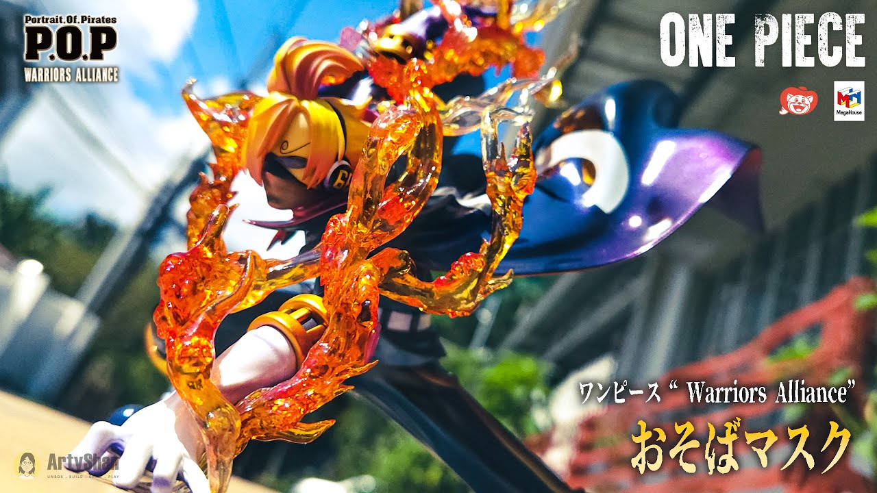Onep R ONE PIECE P.O.P Warriors Alliance Osoba Mask + JACKSDO #onepiece - YouTube
