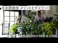 半水耕栽培 メリットとデメリット SEMI HYDROPONICS PROS & CONS