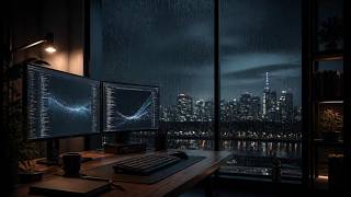 🔴 LIVE — Rainy Coding Music | Deep Focus & Deep Work | No Lyrics