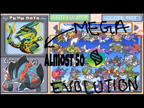 Pokemon Glazed -All mega evolutions cheat codes(flygon, salamance etc)