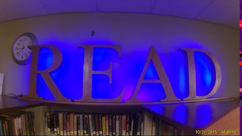 YA Arduino Light Show - Halloween 2015