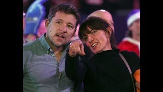 Davina McCall’s all smiles on night out with pal Ben Shephard after ‘lonely’ Christmas post