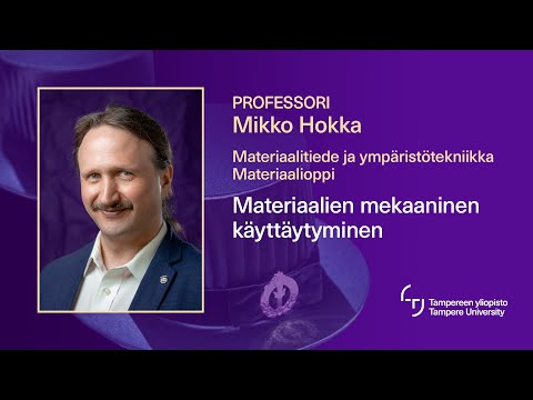 Video: Polymeerien karakterisointiin?