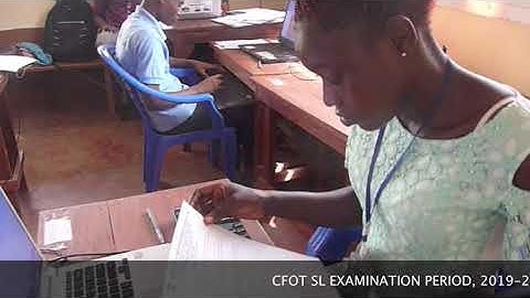 Exam video at CFOT
