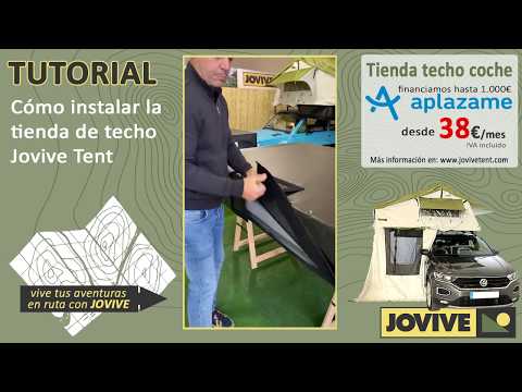 How to install the Rooftop Tent For Jovive Tent car 👍