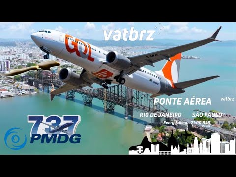 Prepar5d PMDG 737 Florianópolis departure