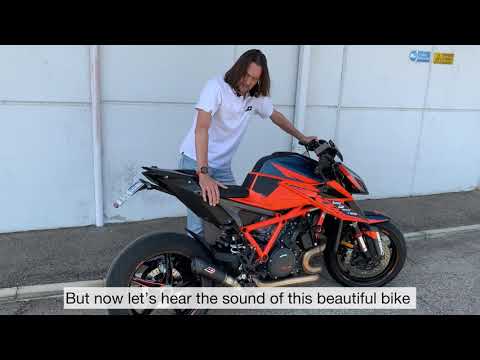 TERMINAL D'ÉCHAPPEMENT QD GUNSHOT D'ÉCHAPPEMENT KTM 1290 SUPER DUKE 2020-2022 vidéo