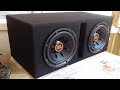 How to Make Dual L-Ported Subwoofer Box - DIY