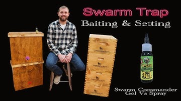 Swarm Trap Baiting and Setting with Swarm Commander Gel - Let’s Catch Some FREE bees! 🐝
