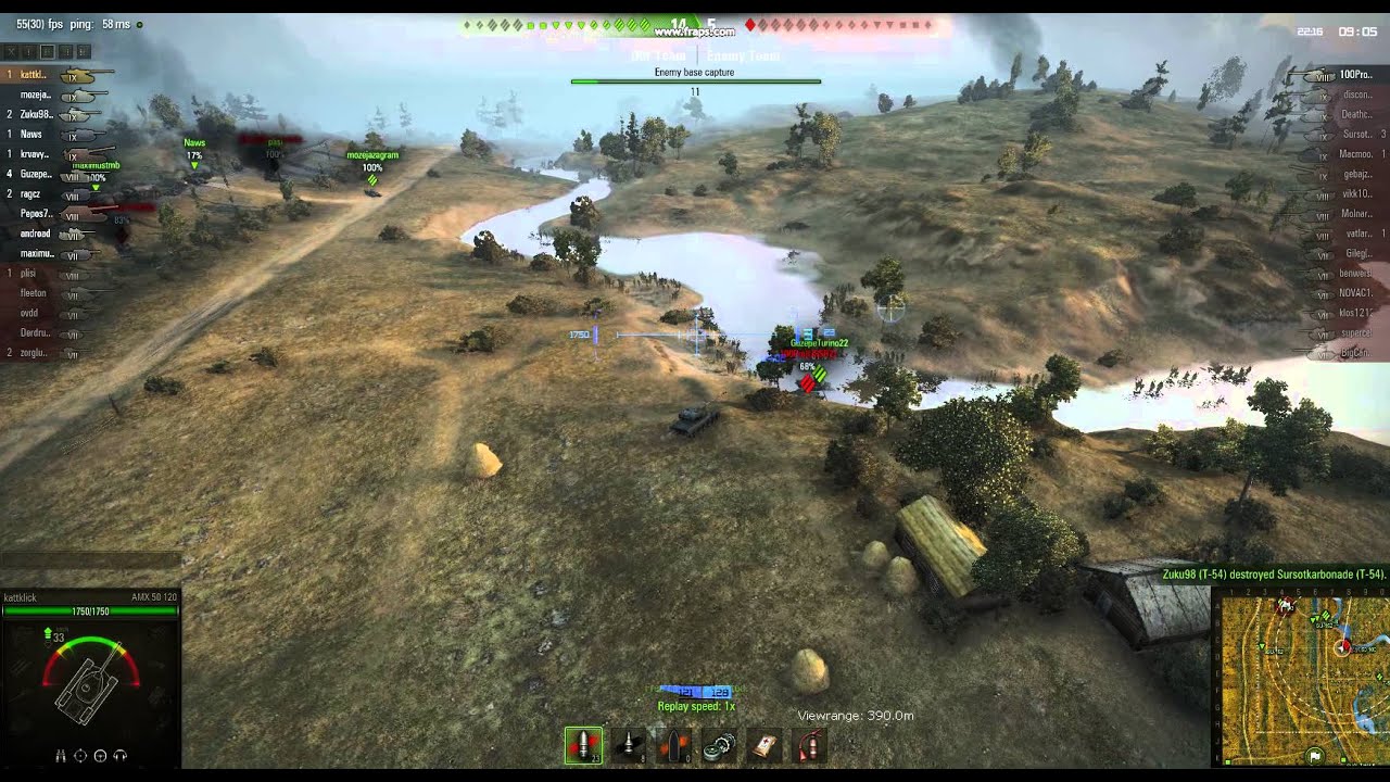 World of Tanks, AMX 50 120 Stomp!