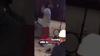 Juice Wrld Recording Adlibs For Nuketown  shorts