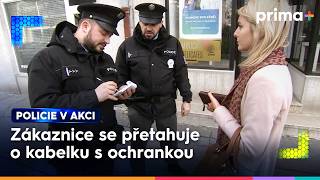 Pracovník ochranky sebral kabelku zákaznici, ta zavolala policii | Policie v akci