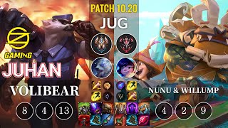 OZ Juhan Volibear vs Nunu & Willump Jungle - KR Patch 10.20