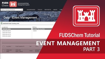 Event Management Tutorial - Part 3 - FUDSChem