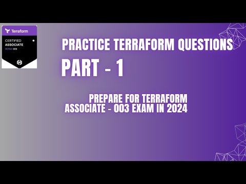 Terraform Questions 2024 | HashiCorp Certified: Terraform Associate ...