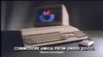 Commodore Amiga 500 Australian 1990 TV Commercial