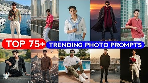 Trending Ai Photo Editing Prompts | Google Gemini AI Boy