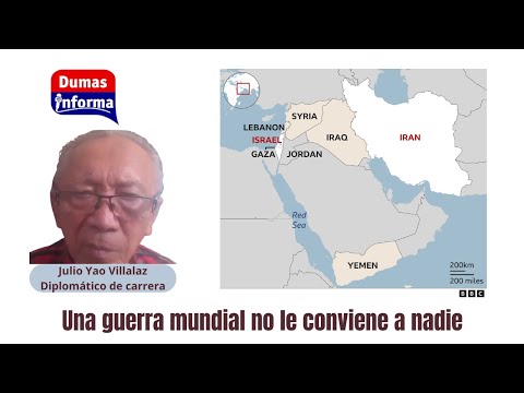 Una guerra mundial no es beneficiosa para nadie dice Julio Yao