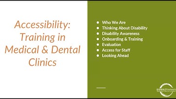 ADA Workshop Series #3 of 4 - Workflow and Training