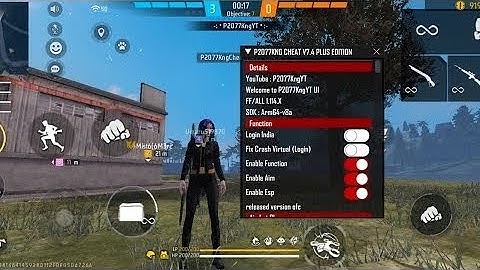 P2077KNG V7.5 CHEAT NEW MOD MENU || 32BIT/64BIT || THE KING CHETS AIMKILL MOD MENu v7.5