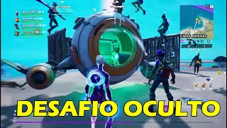 NUEVO DESAFIO OCULTO! UBICACIÓN DE LAS PARTES DE LA NAVE EN FORTNITE