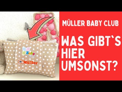 Müller Baby Club, Gratis Wickeltasche, Geschenk