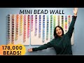 178,000 Artkal Mini Beads Wall | IKEA Craft Room Makeover Part 2