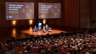 Planets, plagues and the power of science: an evening with two ANU Nobel Laureates