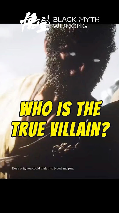 The TRUE VILLAIN in Black Myth: Wukong… 🙉🐲(You didn’t See it Coming!) #blackmythwukong