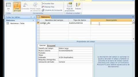 Access 2007: crear base de datos y tabla - www.ofimaticaparatorpes.com