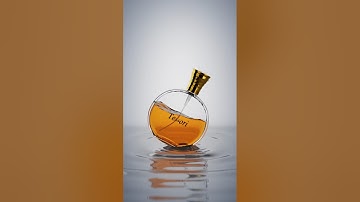 Product modeling and animation. Perfume bottle #3danimation #3dmodeling #blender3d