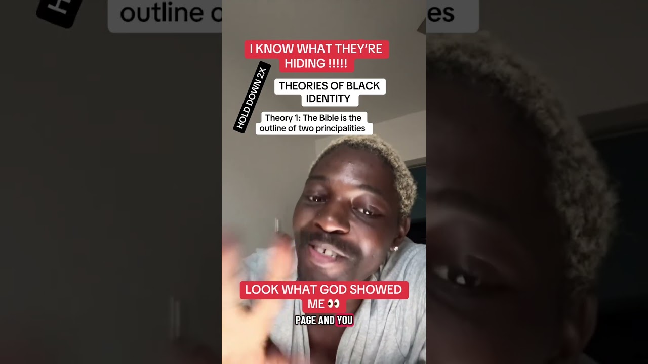 Theory 1 - the bible is the outline of two principalities