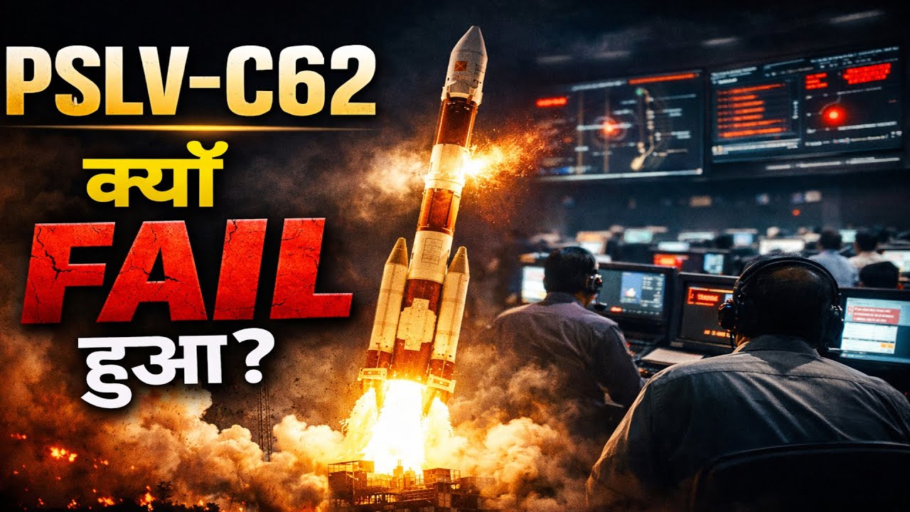 PSLV-C62 क्यों FAIL हुआ? क्या गलत हुआ?