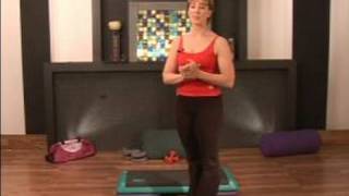 Basic Step Aerobics & Workout Routines : Combination Move in Basic Step Aerobics