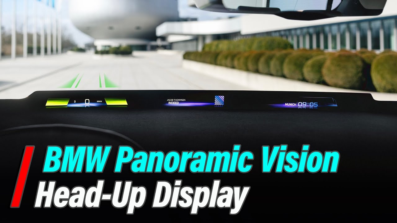 BMW Panoramic Vision Head-Up Display Coming To Production Vehicles