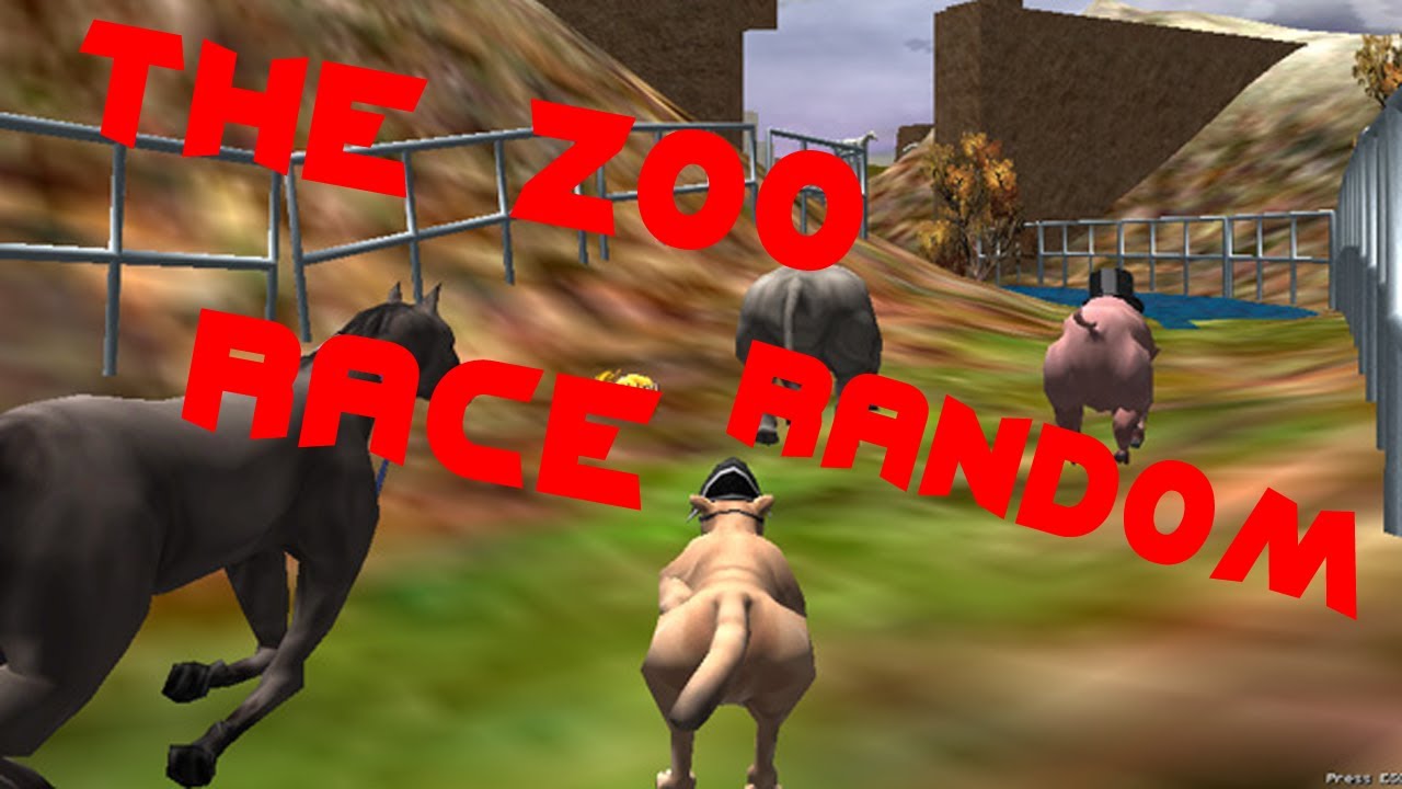 The Zoo Race | ANIMALES LOCOOOOS!! [RANDOM] - YouTube