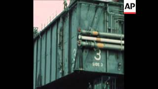 SYND 29-8-72 LAST APOLLO ROCKET ROLLS TO LAUNCH PAD