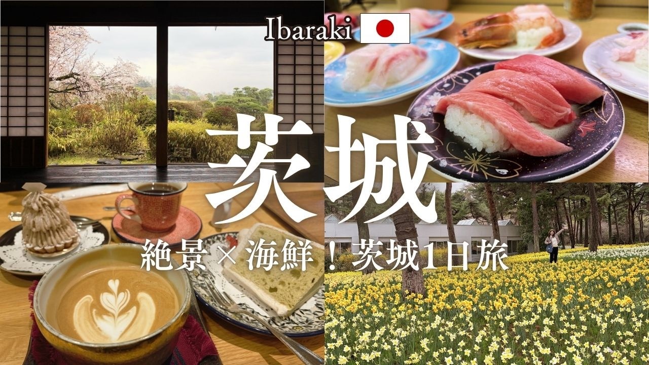 【保存版】茨城1日観光モデルコース|ネモフィラ・海鮮・絶景を満喫する大人旅